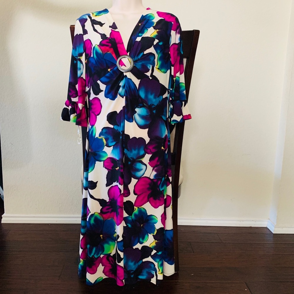 Evan Picone Floral Dress